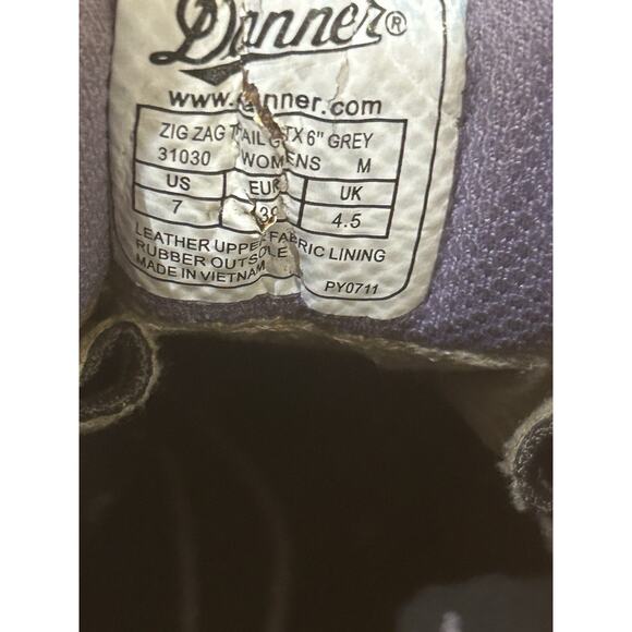 Danner Women's Zig Zag Trail 6 Hiking Boots Size 7 - Picture 3 of 7